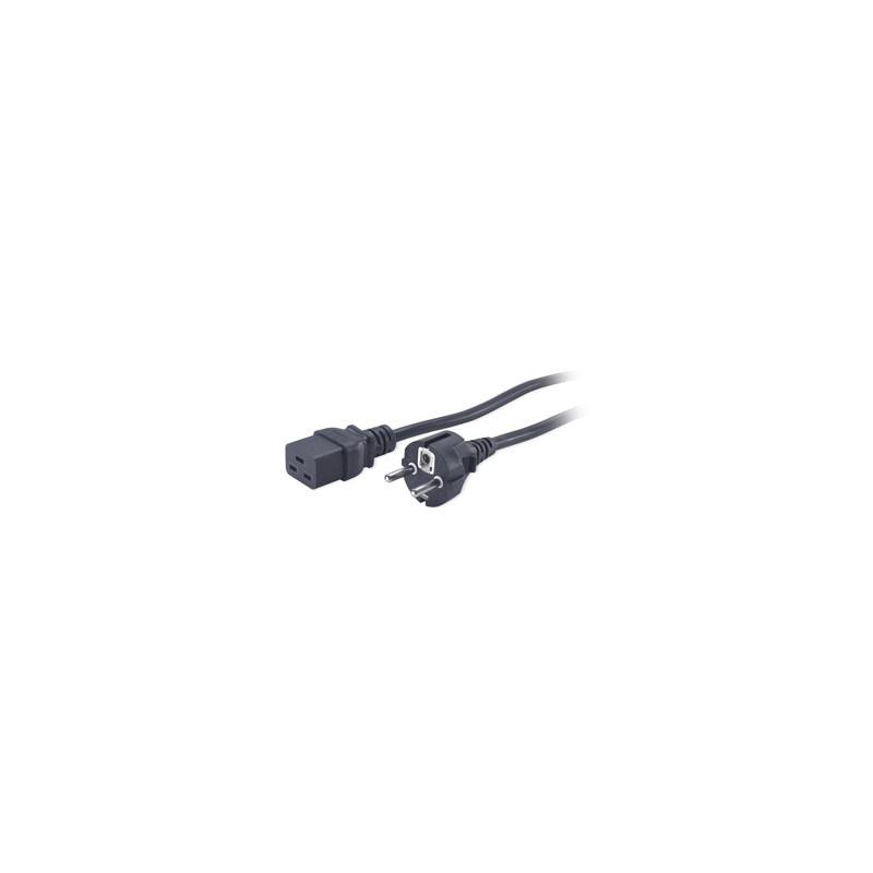 AP9875 - Power Cord, 16A, 230V, C19 to Schuko