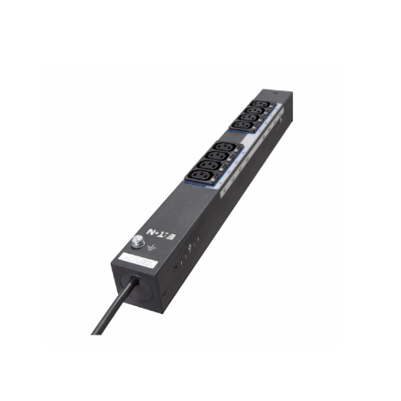 EBAB02 - PDU sur rack Eaton Basic, 0U, 10U, entrée C14, 2 kW, 10 A, 200-240 V, sorties : (8) C13