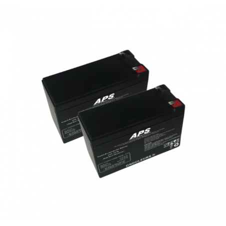 BATAPS2 - Kit batteries pour onduleur APS Micropower 1500 et 2000 VA - Référence : APSLI1500 et APSLI2000