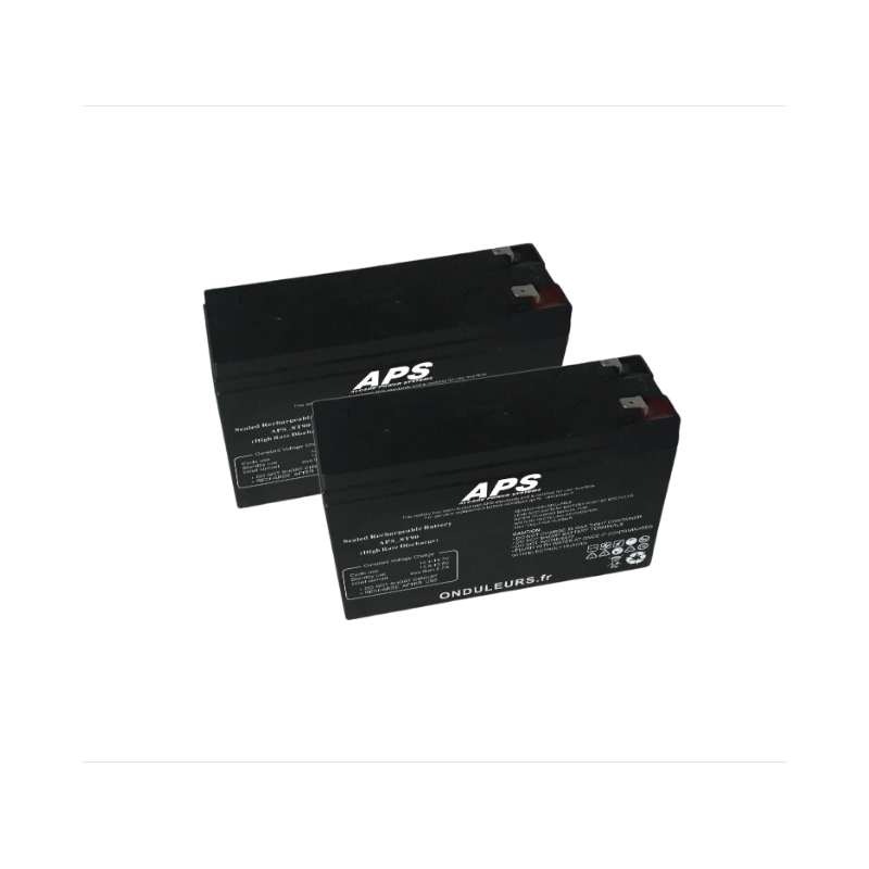 BAT4055 - Kit batteries pour onduleur EATON MGE Pulsar Ellipse Premium 650