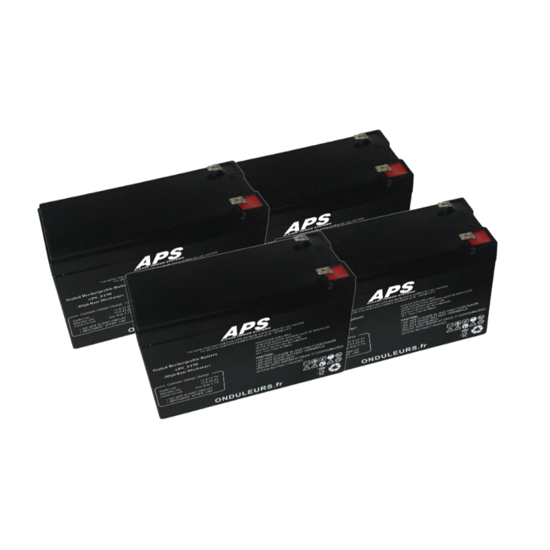 BAT5079 - Kit batteries pour onduleur APC SMART-UPS SMT 1500 VA - Réf : SMT1500RMI2UC et SMT1500RMI2UNC