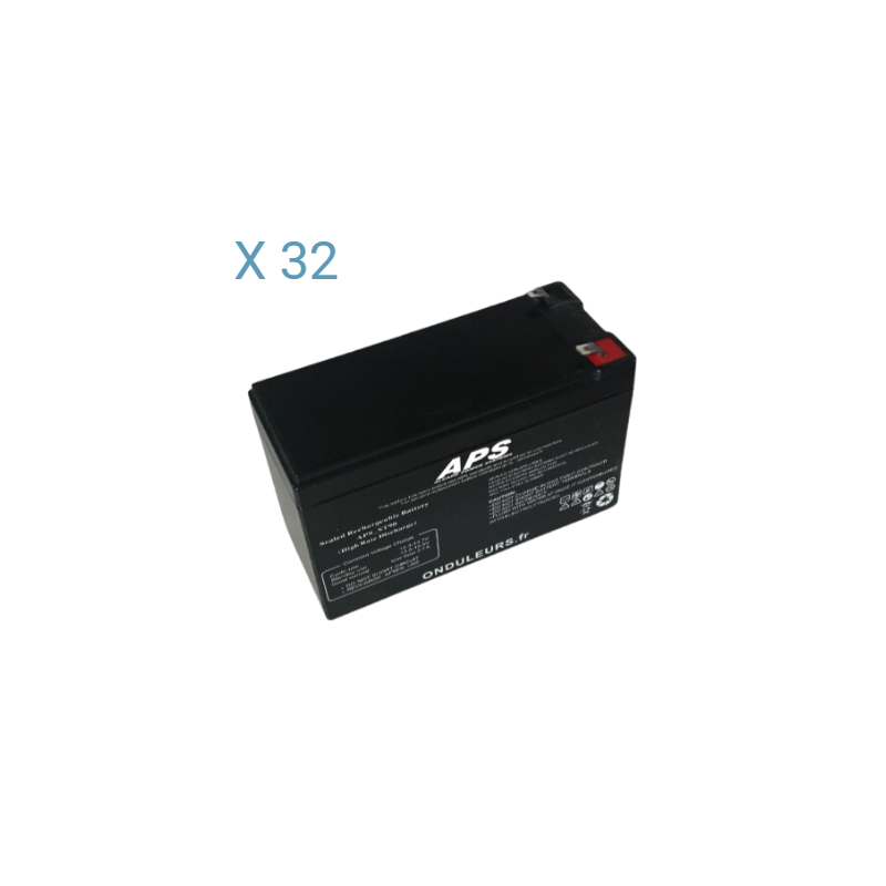 BAT2053 - Kit batteries pour extension de batteries LIEBERT GXT5 20 kVA - Réf : GXT5-20KIRT9UXLE