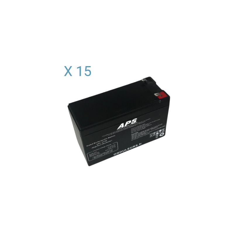 BAT3048 - Kit batteries pour onduleur EATON PowerWare 9135 6000 VA