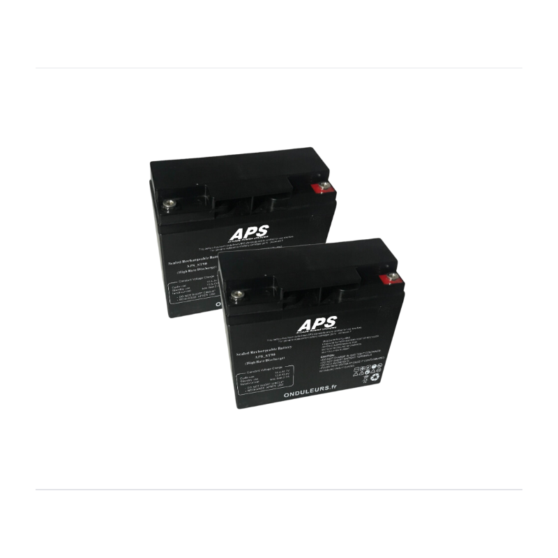 BATD125 - Kit batteries pour onduleur APC / DELL Smart-UPS 1500 DL1500