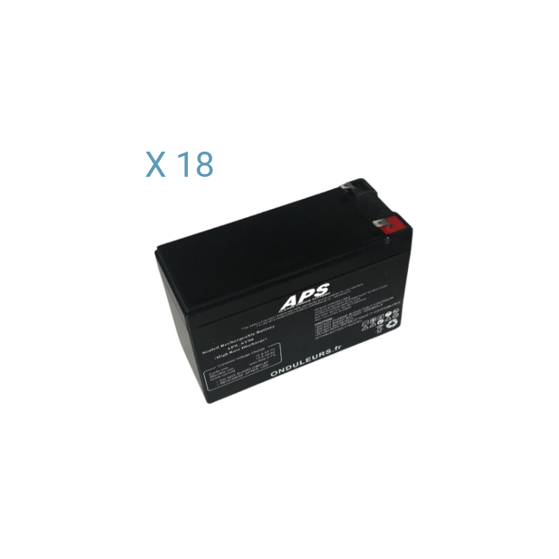 BAT999 - Kit batteries pour onduleur COMPAQ HPE R7000 4U