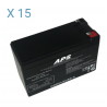 BAT4464 - Kit batteries pour onduleur EATON MGE Comet S31 5 kVA Version 1 (3 casiers)