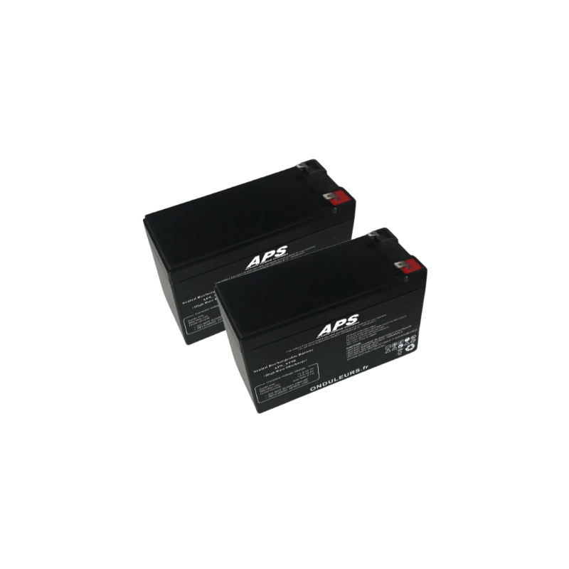BATAPS01 - Kit batteries pour onduleur APS Micropower 1000 VA APSLI1000