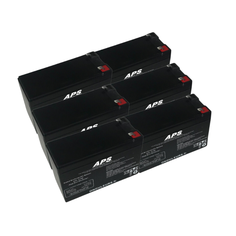 BATA111 - Kit batteries pour onduleur Vision dual VSD A3 2200 VA