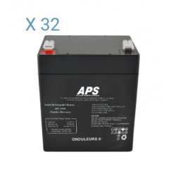 BAT5108 - Kit batteries pour extension batteries d'onduleur APC SMART-UPS SRT SRT192RMBP et SRT192BP