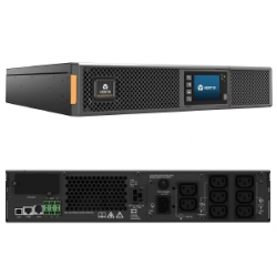 GXT5-2000IRT2UXLN - Onduleur On-line Liebert GXT5 2000 VA Tour/Rack 2U, carte contacts secs incluse