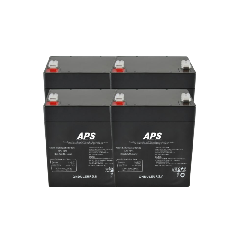 BAT2000 - Kit batteries pour onduleur LIEBERT GXT3 700 VA - Référence GXT3-700RT230
