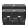 BAT2000 - Kit batteries pour onduleur LIEBERT GXT3 700 VA - Référence GXT3-700RT230